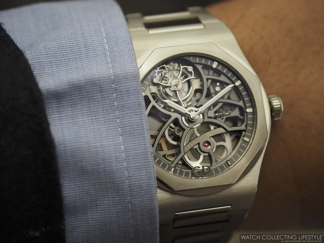 Laureato flying shop tourbillon skeleton